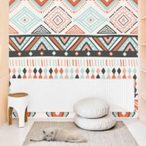 Fotomurales de vinilos decorativos con estilo hippie