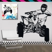 Vinilos decorativos y pegatinas quad bike