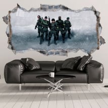 Vinilos decorativos y pegatinas counter strike 3d