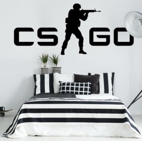 Vinilos adhesivos y pegatinas counter strike cs go
