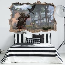 Vinilos y pegatinas apex legends 3d