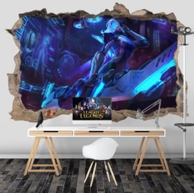 Vinilos decorativos videojuegos league of legends 3d