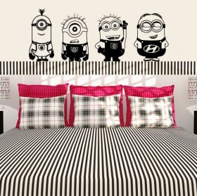 Vinilos decorativos y pegatinas los minions