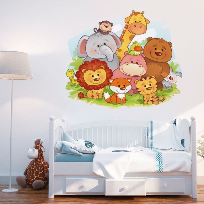 🥇 Vinilos decorativos animales infantiles para bebés 🥇