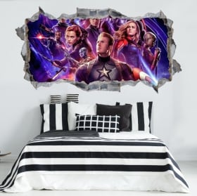 Vinilos decorativos 3d los vengadores