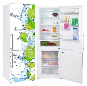 Vinilos neveras limones en el agua