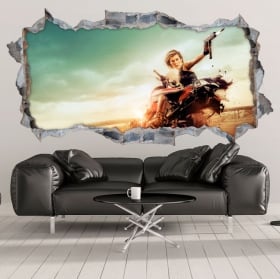 Vinilos 3d resident evil