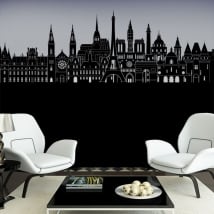 Vinilos decorativos y pegatinas skyline francia