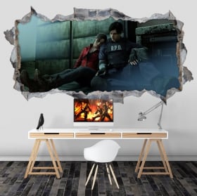 Vinilos y pegatinas resident evil 3d