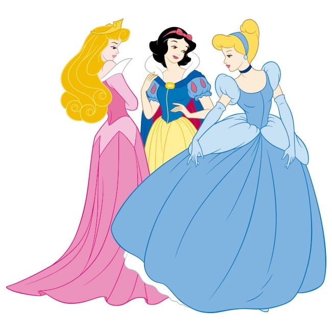 Vinilo decorativo princesas Disney