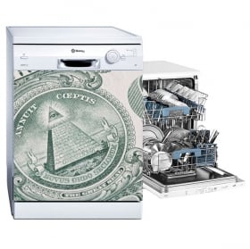 Vinilos decorativos lavavajillas dólar estados unidos