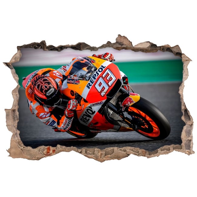 Juego de pegatinas Moto GP Marc Márquez