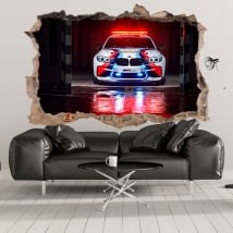 Vinilos decorativos 3d motogp bmw m2 safety car