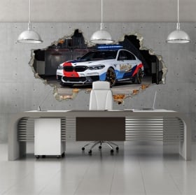 Vinilos 3d motogp bmw m5 safety car