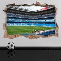 Vinilos y pegatinas 3d estadio santiago bernabéu