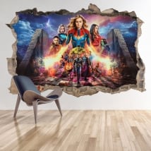 Pegatinas de vinilos 3d los vengadores endgame