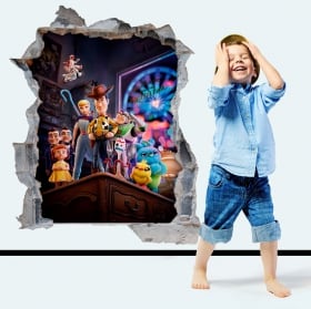 Vinilos y pegatinas infantiles toy story 4