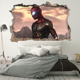 Vinilos de pared 3d spider-man lejos de casa