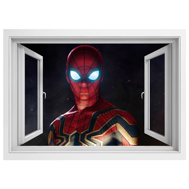 ? Vinilos ventana 3d spider-man lejos de casa ?