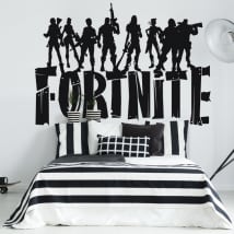 Vinilos adhesivos y pegatinas de fortnite