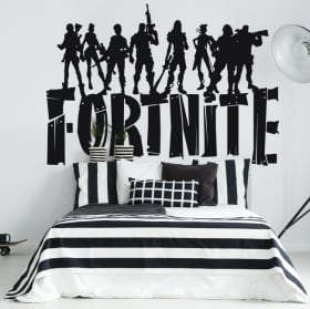 Vinilos adhesivos y pegatinas de fortnite
