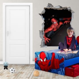 Vinilos adhesivos y pegatinas 3d spiderman