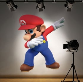 Vinilos infantiles y juveniles super mario bros