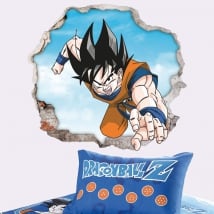 Vinilos decorativos y pegatinas dragon ball 3d