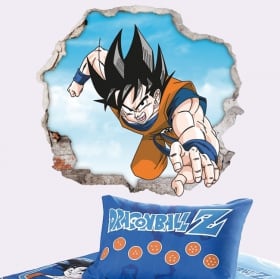 Vinilos decorativos y pegatinas dragon ball 3d