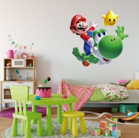 Vinilos infantiles o juveniles mario bros