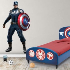 Vinilos y pegatinas marvel capitán américa