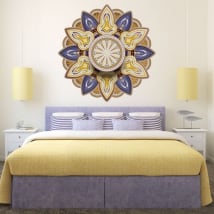 Vinilos y pegatinas con mandalas para cabecero de cama