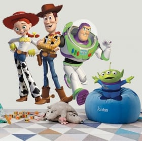 Vinilos adhesivos infantiles toy story