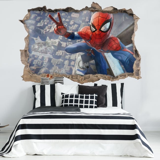 🥇 Vinilos Y Pegatinas Spiderman 🥇