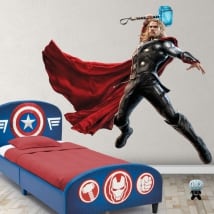 Vinilos decorativos thor de marvel