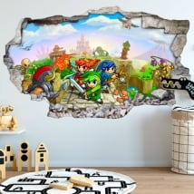Vinilos 3d videojuego the legend of zelda