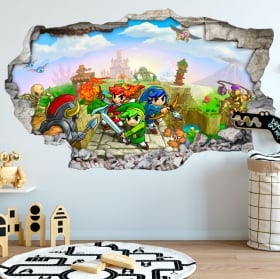 Vinilos 3d videojuego the legend of zelda