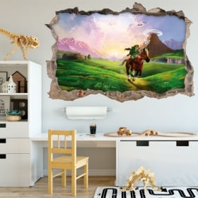 Vinilos y pegatinas 3d videojuego the legend of zelda