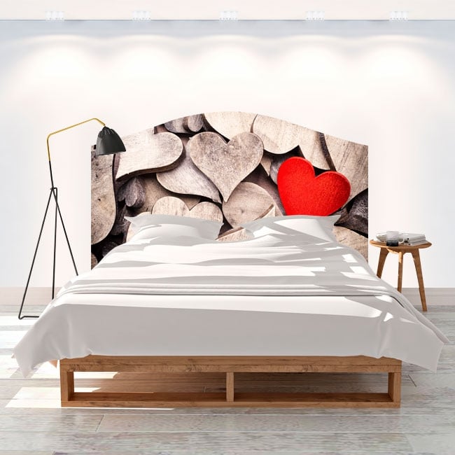 Vinilos para muebles infantiles: Corazones - Murales de pared