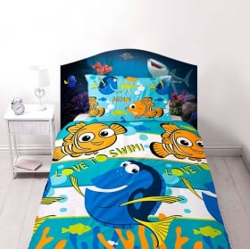 Vinilos infantiles disney nemo cabecero de cama