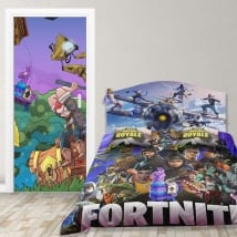 Vinilos para puertas videojuego fortnite