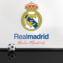 Vinilos y pegatinas de fútbol real madrid