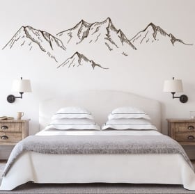 Vinilos para pared montañas salvajes