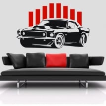 Vinilos decorativos o pegatinas automóvil mustang