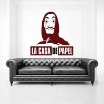 Vinilos pared la casa de papel
