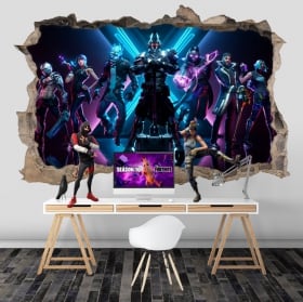 Vinilos 3d videojuego fortnite