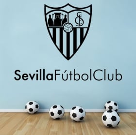 Vinilos decorativos escudo sevilla fútbol club