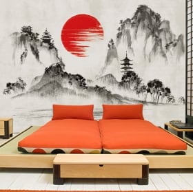 Fotomurales de vinilos arte de japón