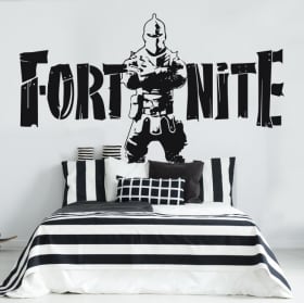 Vinilos y pegatinas fortnite black knight