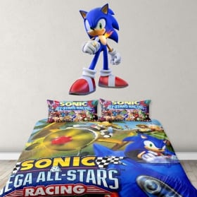 Vinilos y pegatinas videojuego sonic